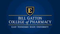 East Tennessee State University Gatton College of Pharmacy Logo
